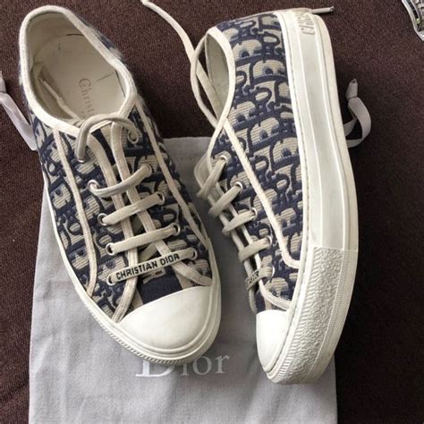 ladies dior sneakers|authentic christian Dior sneakers.